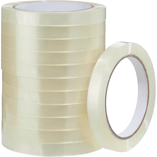 Klebeband 12mm x 66m transparent, PP, großer Kern