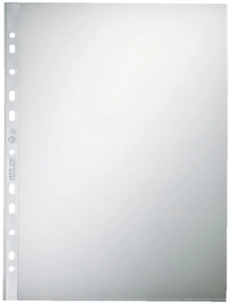 Prospekthüllen A4 0,07mm oben offen Leitz dokumentenecht PP-Folie genarbt