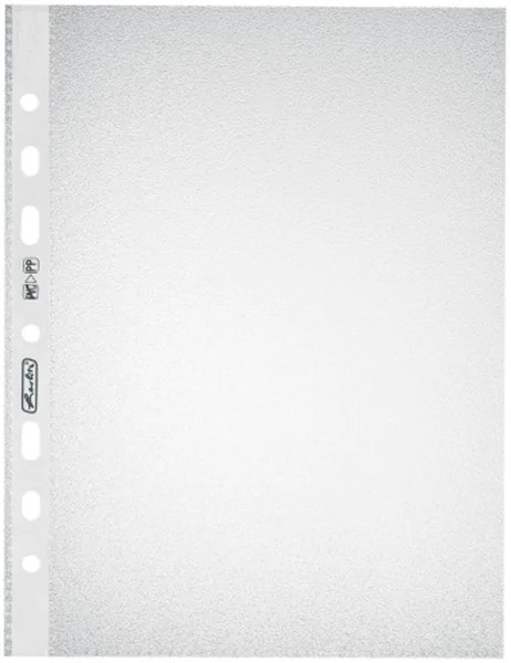 Prospekthüllen A5 oben offen mit Lochrand Herlitz Standard dokumentenecht