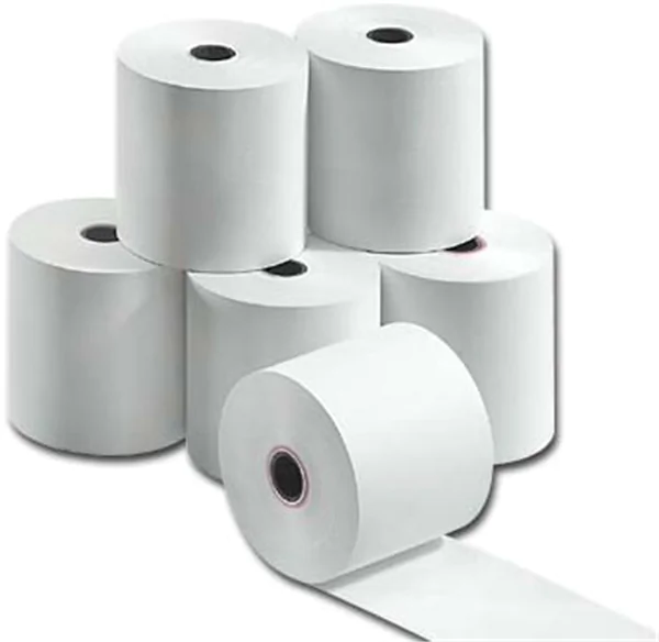 Thermorollen 40m lang 57mm breit 12mm Kern für Kassen und Waagen