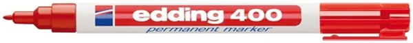 Permanentmarker Edding 400 1mm Rundspitze rot