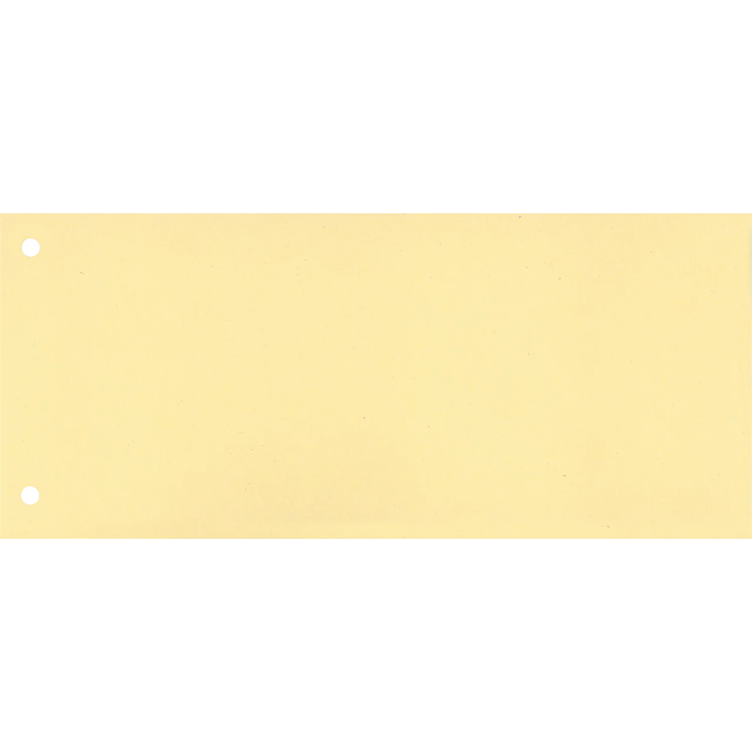 Trennstreifen 160g 105 x 240mm Karton gelocht, gelb