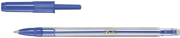 Kugelschreiber Herlitz, blau schreibend Strichstärke: 1.0mm