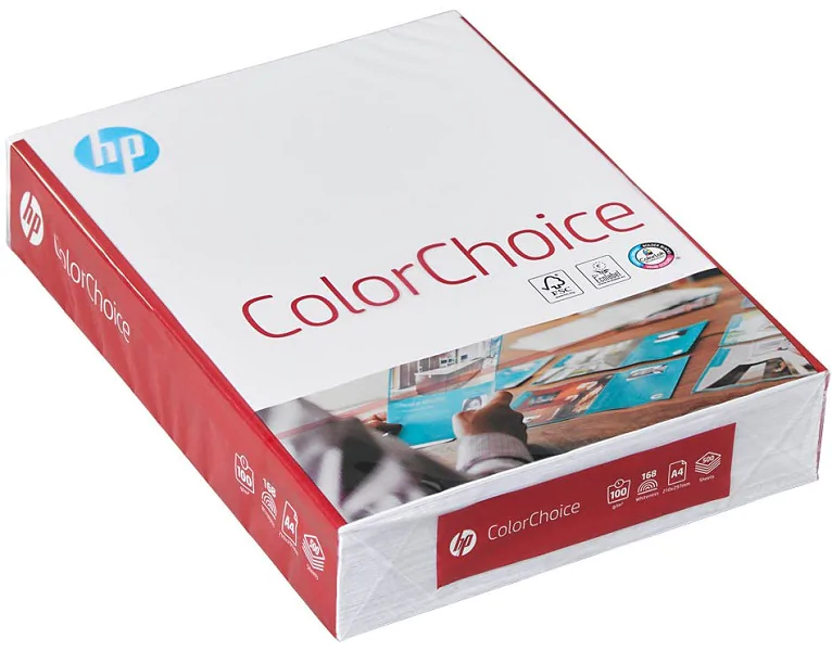 Papier A4 100g, HP ColourChoice Laser, weiß für Farblaserdrucker (chp751)