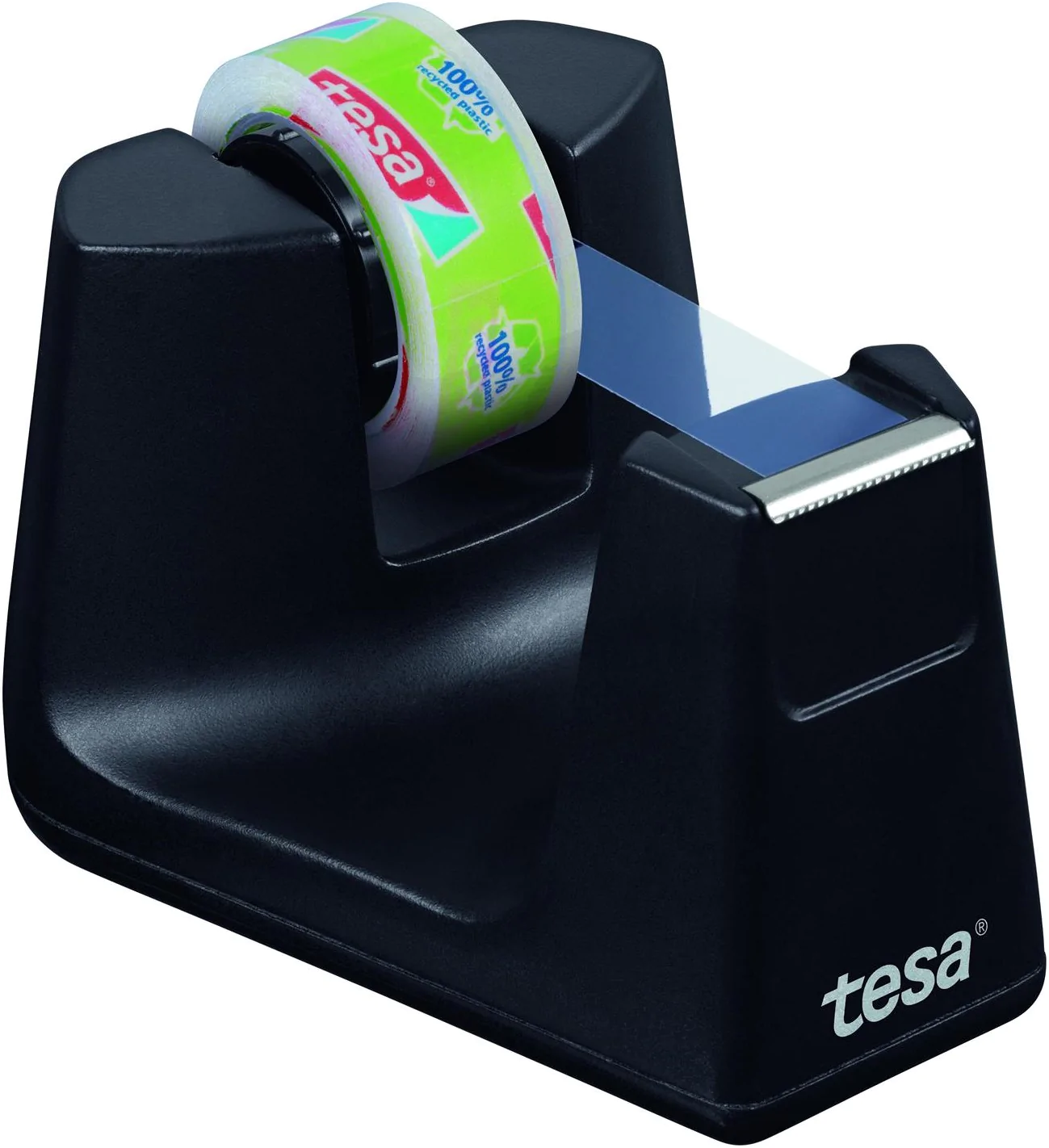 Klebebandabroller Tischversion tesa Smart ecoLogo 1 Rolle 33m lang 19mm breit