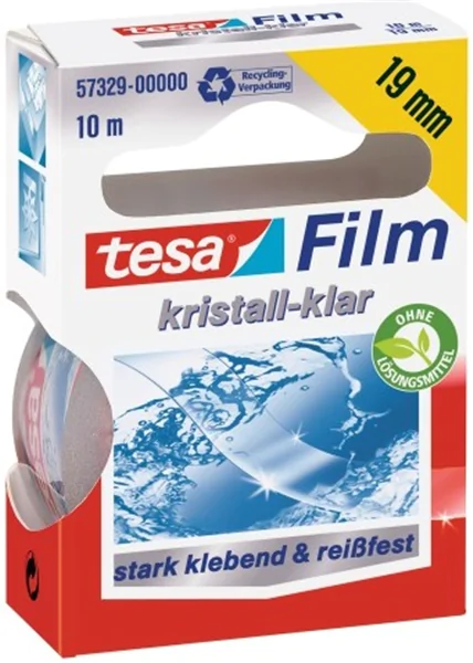 Klebeband 19mm x 10m kristall-klar tesa (57329-00000) tesafilm