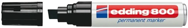 Permanentmarker Edding 800 4-12mm Keilspitze schwarz