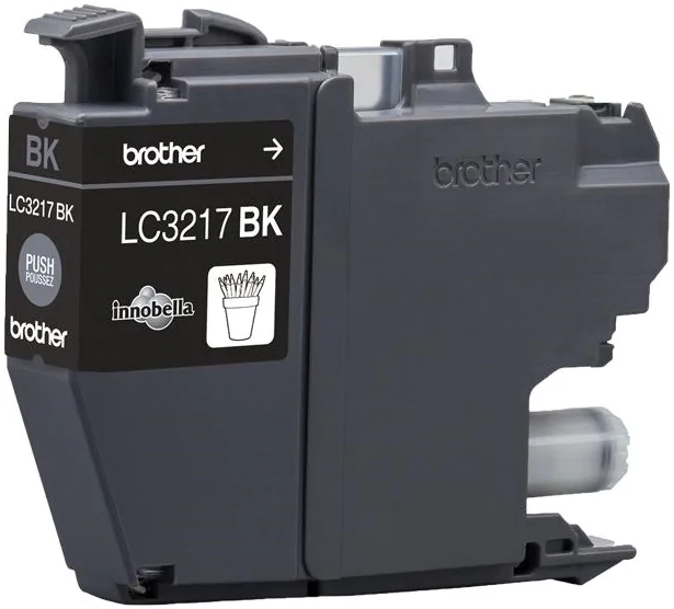 Original Tinte Brother LC-3217BK, ca. 550 S., schwarz