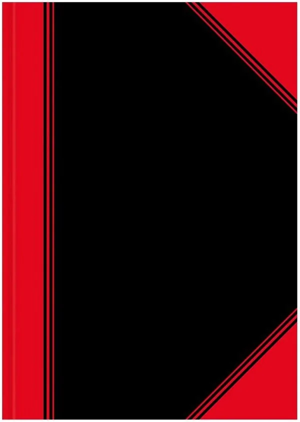 Chinakladde A4, 96 Blatt Notizblock 60g Papier kariert, holzfrei fester Einband