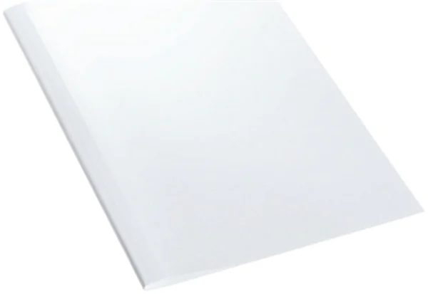 Thermomappe (4.0mm für 30-40 Blatt), vorne transparent und hinten weiß Leitz