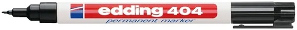Permanentmarker Edding 404 0,75 mm Rundspitze schwarz