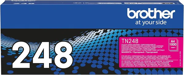 Original Toner Brother TN-248M, ca. 1.000 S., magenta