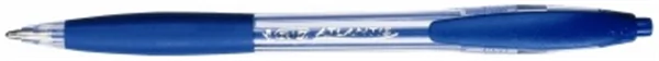 Kugelschreiber BIC Atlantis, blau schreibend, Strichstärke: 0.4 mm (M)