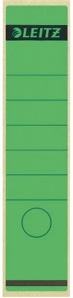 Rückenklebeschild lang + breit Leitz grün (1640-00-55)