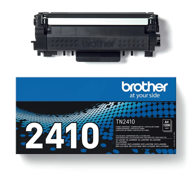 Original Toner Brother TN-2410, ca. 1.200 S., schwarz