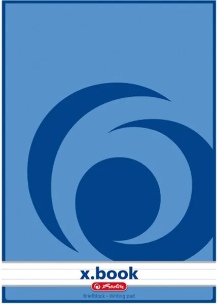 Briefblock A4 weiss liniert 50 Blatt 70g Herlitz