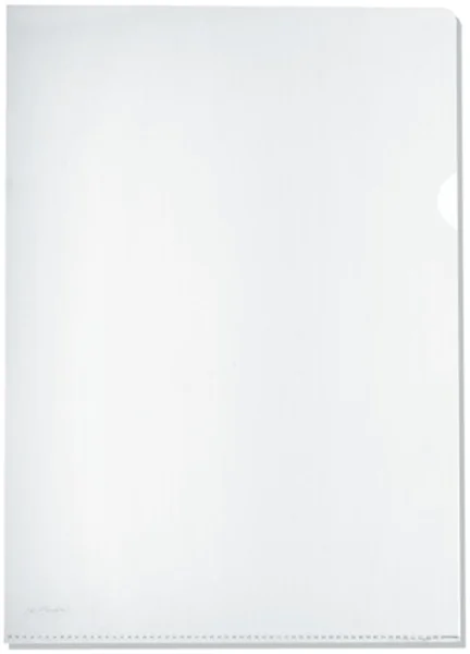 Sichthüllen A4 glasklar mit Griffausstanzung 110my dokumentenecht Herlitz