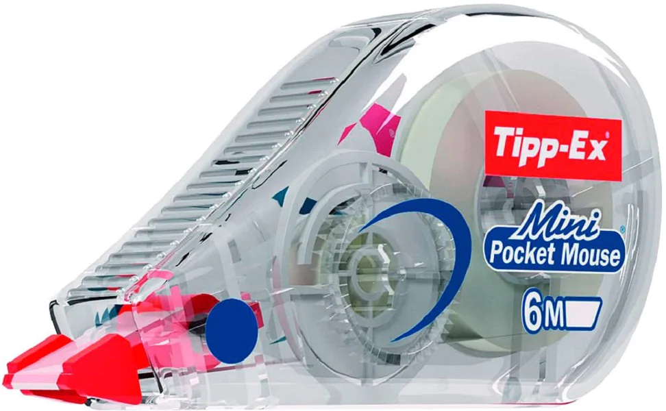 Blanko Roller Tipp-Ex Mini Pocket Mouse 5.0 mm x 6 m