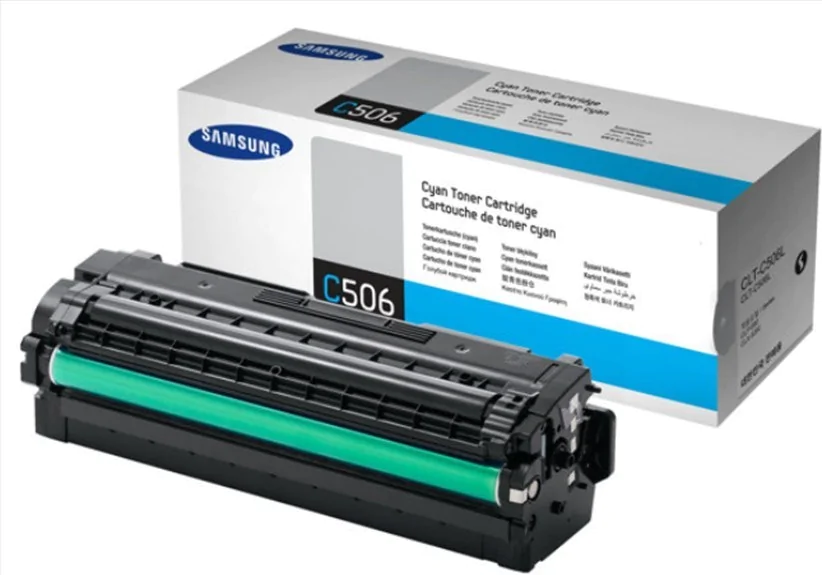 Original Toner HP-Samsung CLT-C506L / SU038A, ca. 3.500 S., cyan