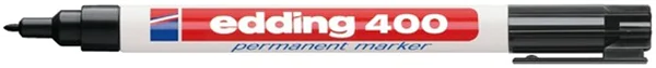 Permanentmarker Edding 400 1mm Rundspitze schwarz
