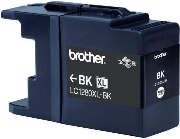 Original Tinte Brother LC-1280XLBK, ca. 2.400 S., schwarz