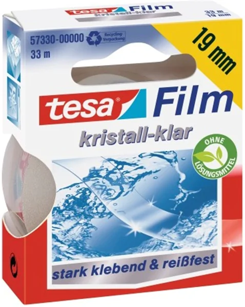 Klebeband 19mm x 33m kristall-klar tesa tesafilm