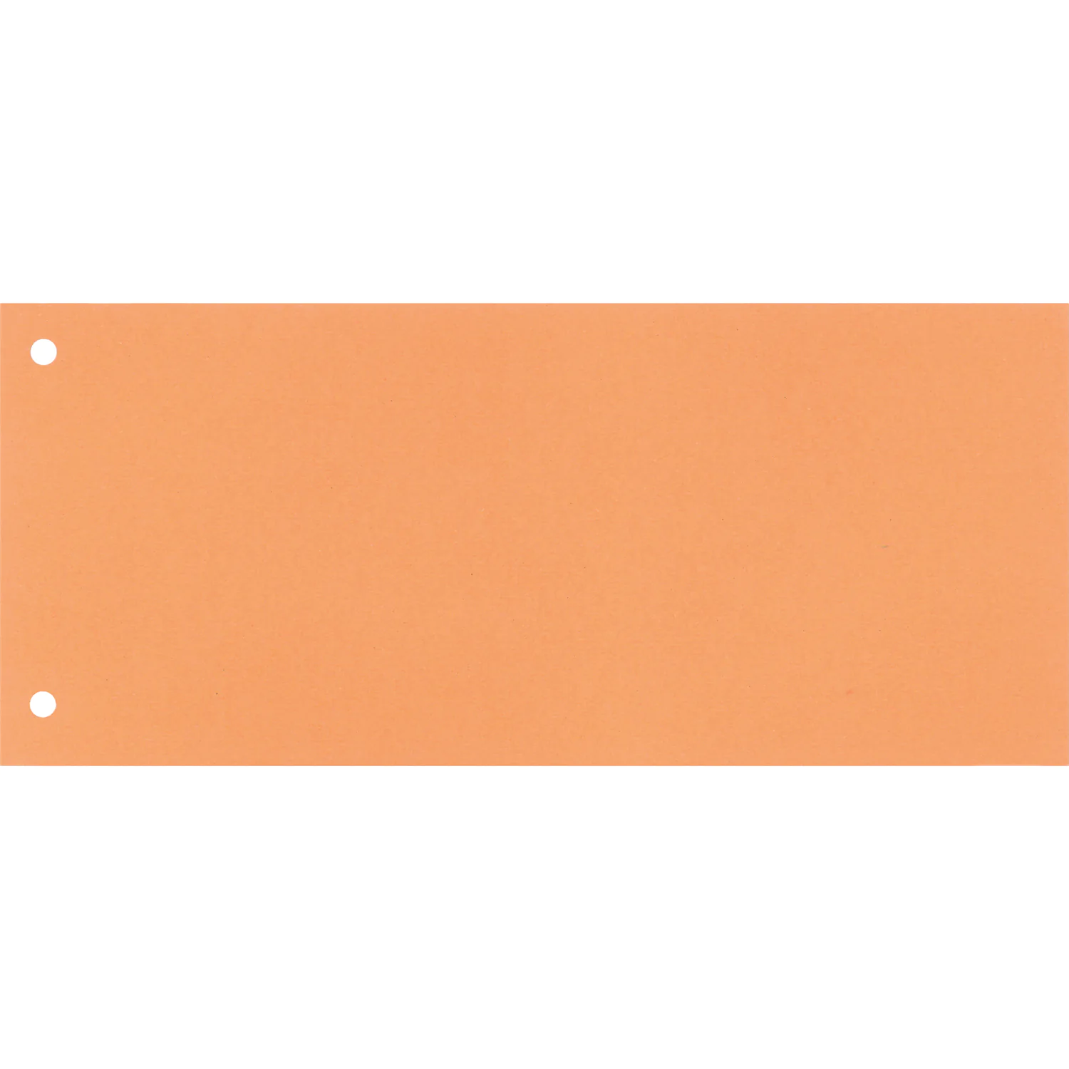 Trennstreifen 160g 105 x 240mm Karton gelocht, orange