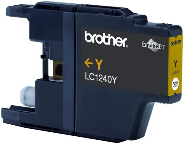 Original Tinte Brother LC-1240Y, ca. 600 S., gelb