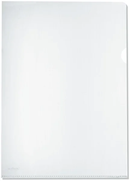 Sichthüllen Premium A4 glasklar Griffausstanzung, Herlitz, 160my, dokumentenecht