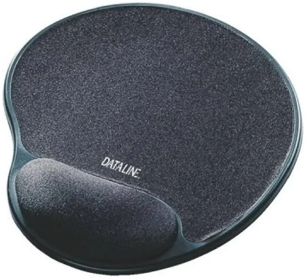 Mousepad Gel-Rest Dataline schwarz mit Handauflage