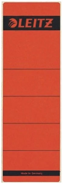 Rückenklebeschild kurz + breit Leitz rot (1642-00-25)