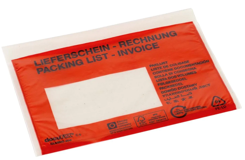 Dokumententaschen DIN LANG RECHNUNG/LIEFERSCHEIN