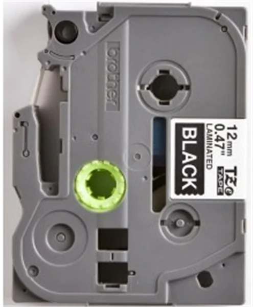 Original Beschriftungsband Brother TZe-335, 12mm x 8m, weiß auf schwarz