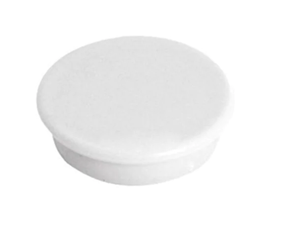 Magnete rund 24mm Alco weiß