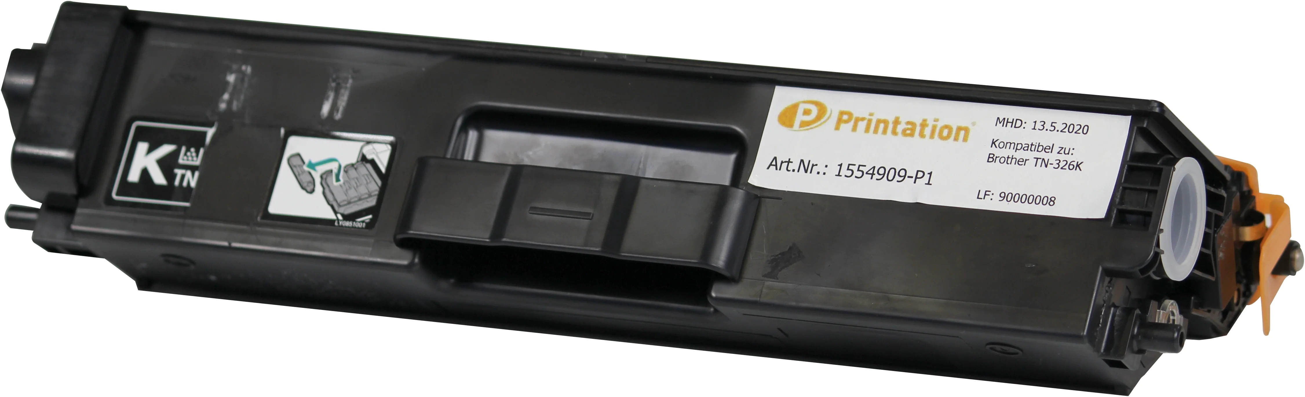 Printation Toner ersetzt Brother TN-326BK, ca. 4.000 S., schwarz