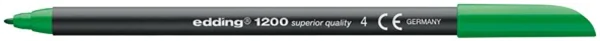 Fasermaler 0,5-1mm Edding 1200 Rundspitze grün