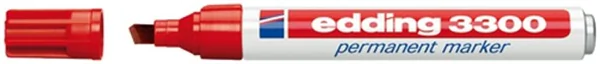 Permanentmarker Edding 3300 1-5mm Keilspitze rot