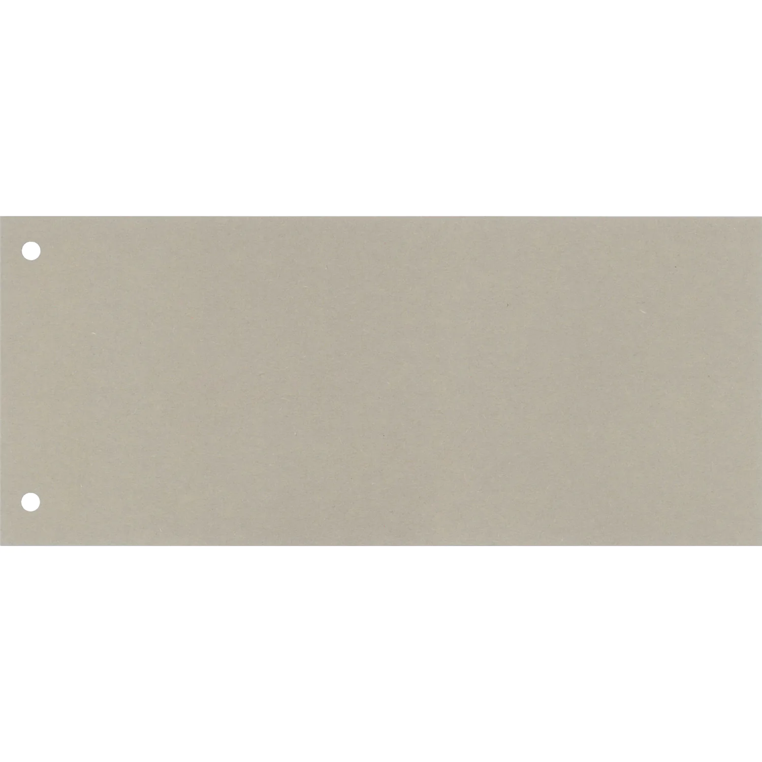 Trennstreifen 160g 105 x 240mm Karton gelocht, grau