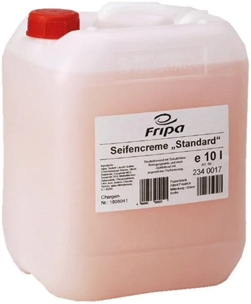 Flüssigseife hautschonend mit Parfümierung, 10 L Kanister Fripa