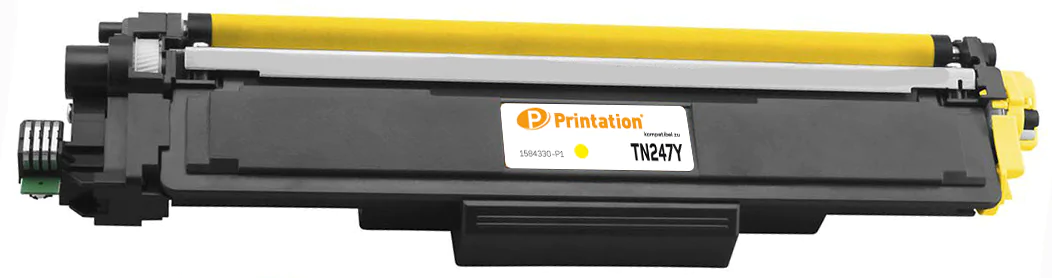 Printation Toner ersetzt Brother TN-247Y, ca. 2.300 S., gelb