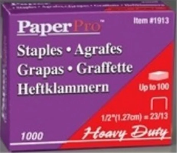 Heftklammern 23/13 silber