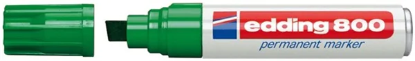 Permanentmarker Edding 800 4-12mm Keilspitze grün