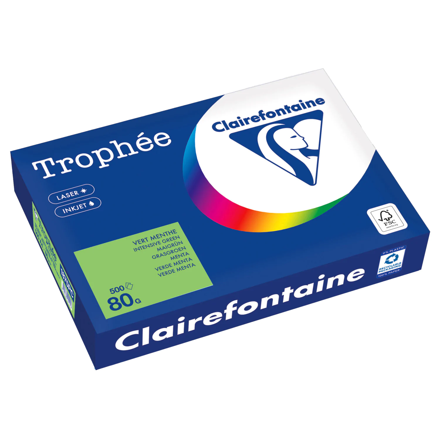 Clairefontaine Kopierpapier 1875PC A4 80g maigrün 500Bl