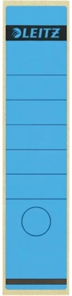Rückenklebeschild lang + breit Leitz blau (1640-00-35)