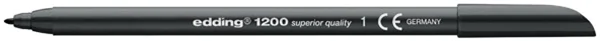 Fasermaler 0,5-1mm Edding 1200 Rundspitze schwarz