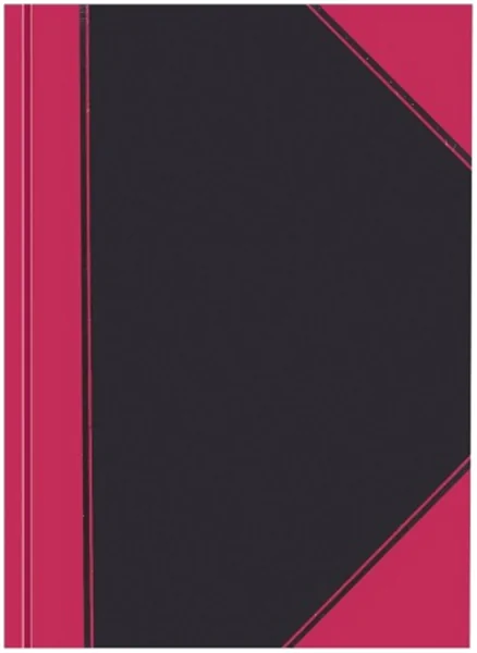 Chinakladde A6, 100 Blatt Notizblock, kariert, holzfrei, fester Einband, herlitz