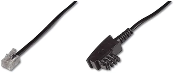 TAE Anschlusskabel, N-kodiert - deutsche Belegung, 3m