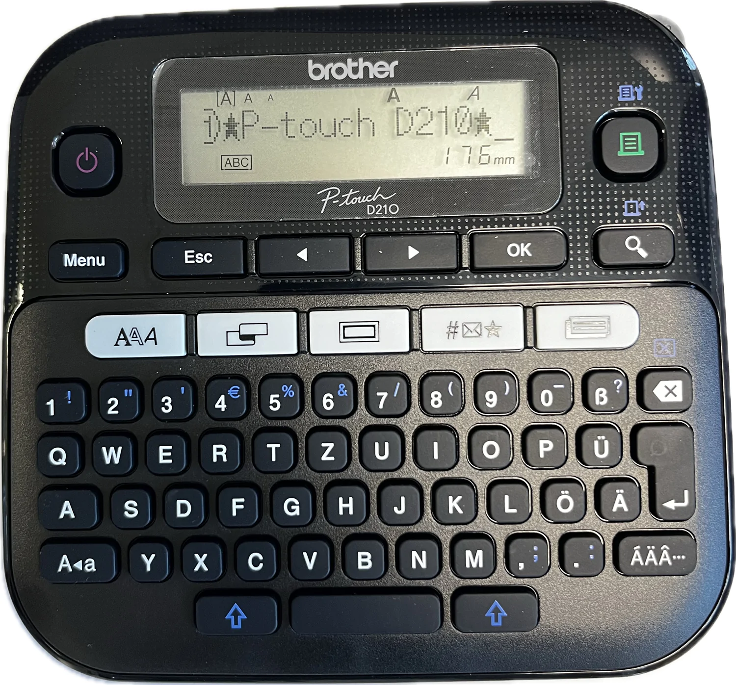 Brother P-touch D210 Beschriftungsgerät 3,5-12mm QWERTZ