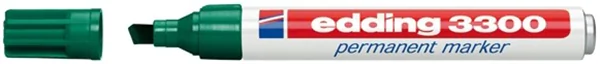 Permanentmarker Edding 3300 1-5mm Keilspitze grün