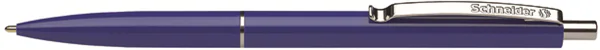 Kugelschreiber Schneider K15 blau schreibend, Gehäuse blau Strichstärke 0,9mm (M
